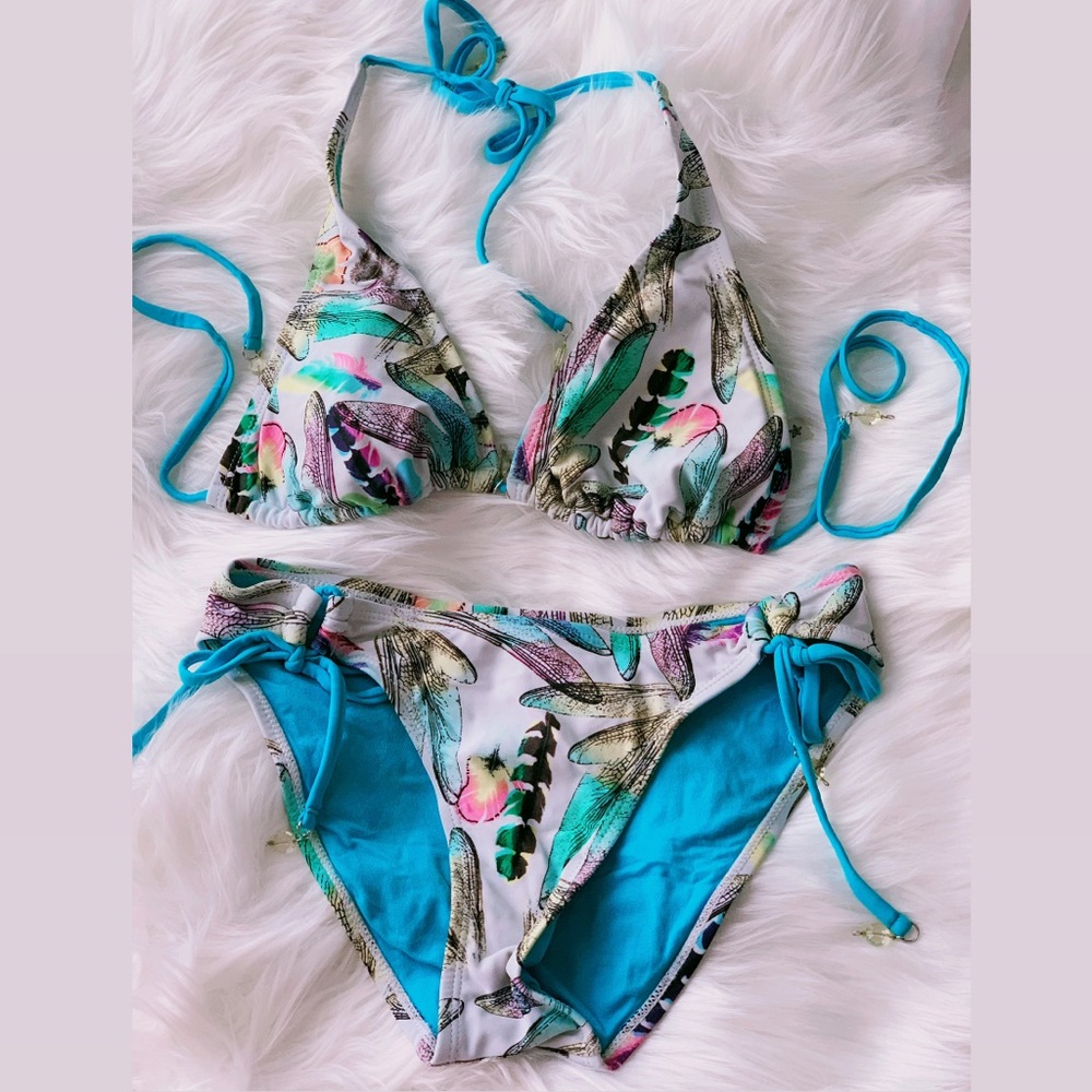 Feather Bikini Set